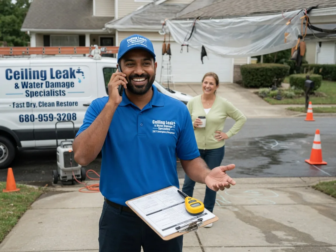 Ceiling Leak Cleanup Soldier, KS FAQs